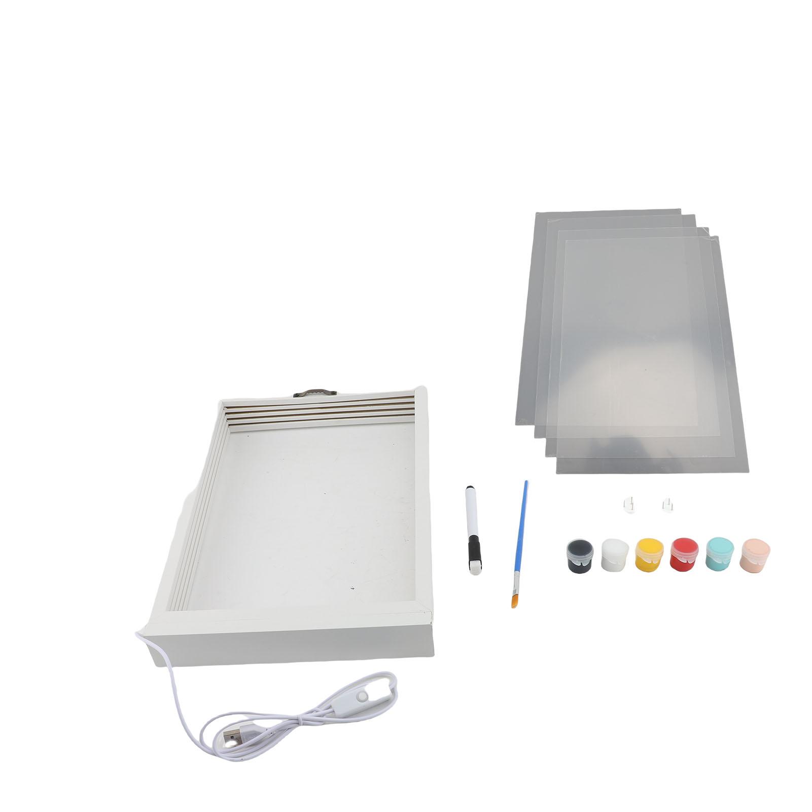 Family Handprint Kit with LED Light   Family   Keepsake Frame for Family Present Baby Shower