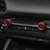Car Air Conditioning Knob Cover Ring Adjust Sticker For Mazda 3 Axela CX-30 Artez -2022 Auto