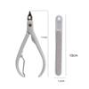 Durable Stainless Steel Cuticle Scissors Dead Skin Remover Edge Cutter Cuticle Nipper Nail Clippers Manicure