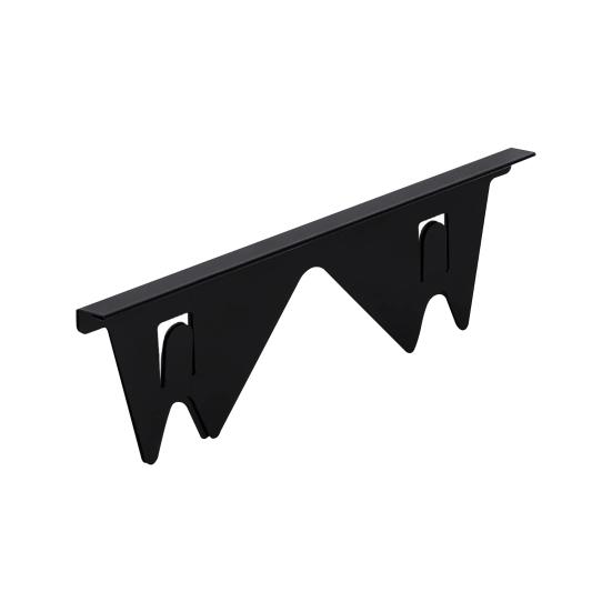 

1/2/4 шт. Заповнювач щілин для плити з нержавіючої сталі Термостійкий захисний захисний щиток для кухонної духовки з боків. 1pc чорний