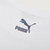 Puma T Shirts Men's White Crew Neck Moderate Straight Fit 597900-52