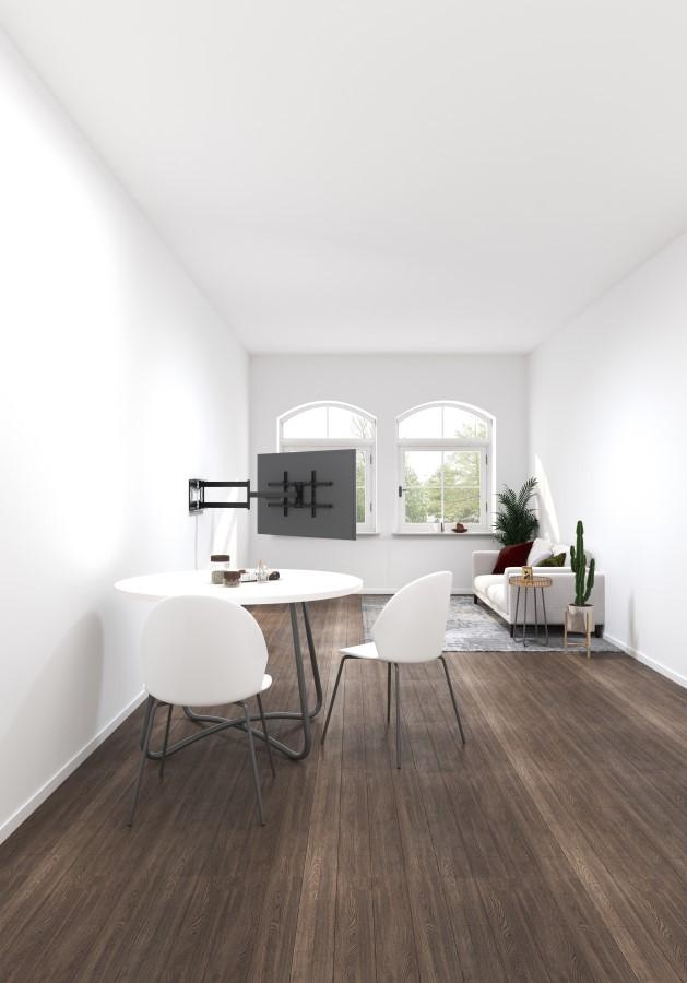 Fonestar MOV-384PR - Two-arm TV Wall Mount, 43" - 80", Load Capacity 50 Kg, Fonestar