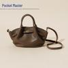 Genuine Leather Dumpling Shoulder Bag