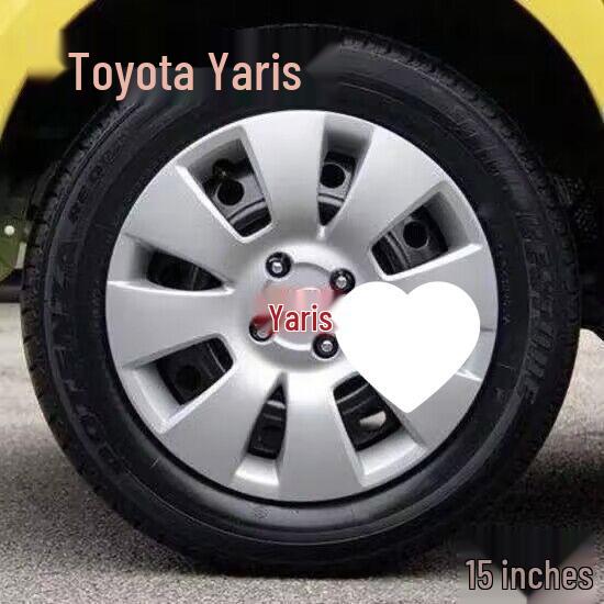 15-Inch Wielnaafdop voor 2008-2013 Toyota Yaris