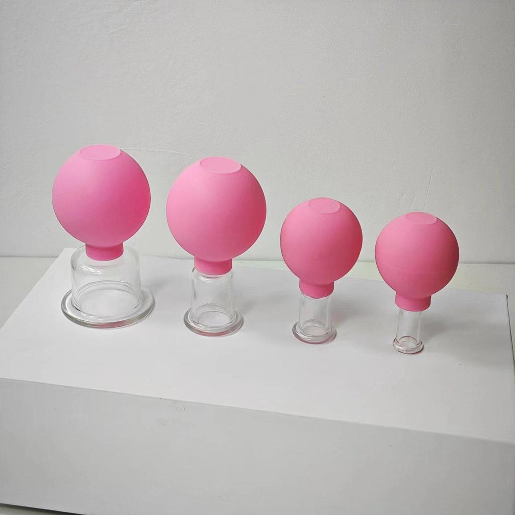 Enhanced Silicone Facial Cupping Set for Skin Lifting and Beauty