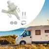 RV Toilet Valve Kit RV Toilet Parts Suitable for Camping Pedal Flush Toilets for Domitic Toilet 300 310 320 Models