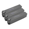 Wall Mounted Liquid Soap Dispensers Back Stick Type Plastic Shampoo Dispenser for Home Hotel School Toilet Grey 6028 3