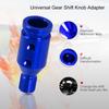 M12x1.25 Universal Car Aluminum Gear Shift Knob Adapter For Non Threaded Shifter