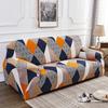 1 /2 /3 /4 Seater Printing Elastic Living Sofa Covers Used For Living Room Area Sofa Cover Corner Couch Cover Slipcover Armchair Protector Decorate
