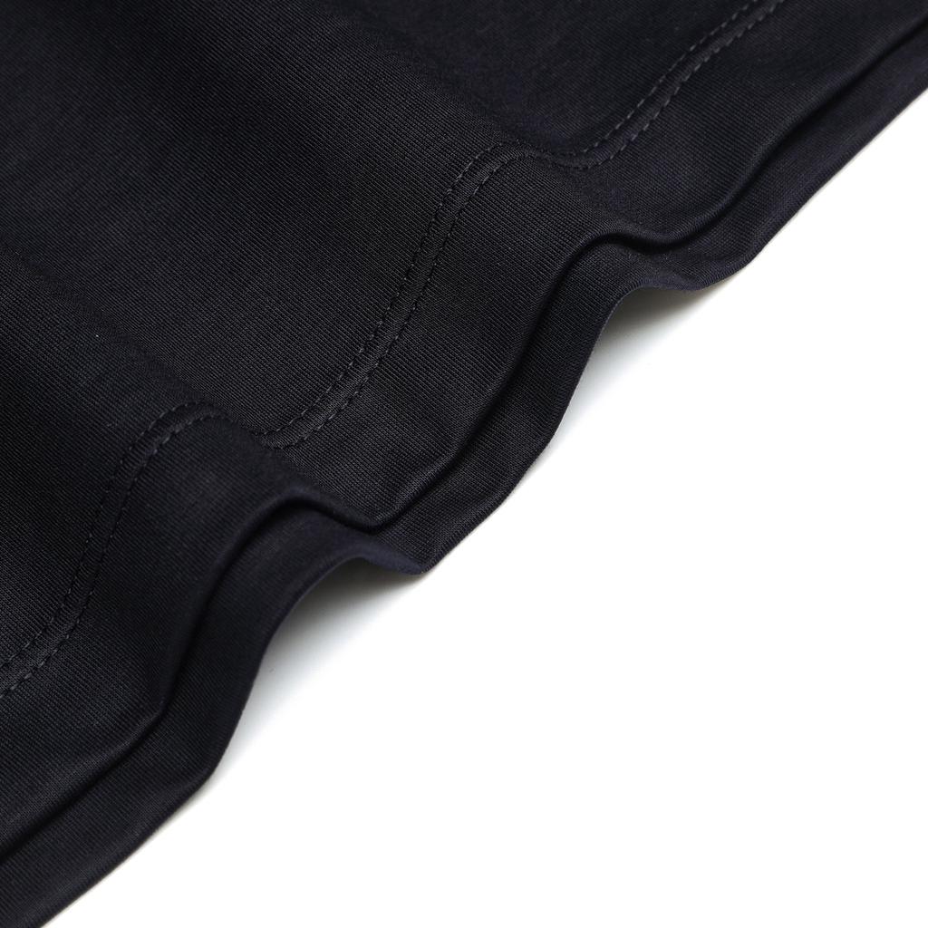 FILA Logo Print Casual Knit Short Sleeve T-Shirt Men Tops Legendary-Blue F11M321108FNV