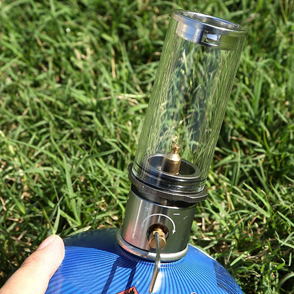 Outdoor Portable Camping Lamp Gas Light Tent Night Lights Lantern