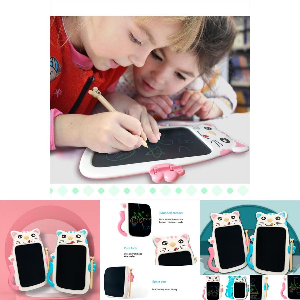 Cartoon Cat Lcd Writing Tablet For Kids