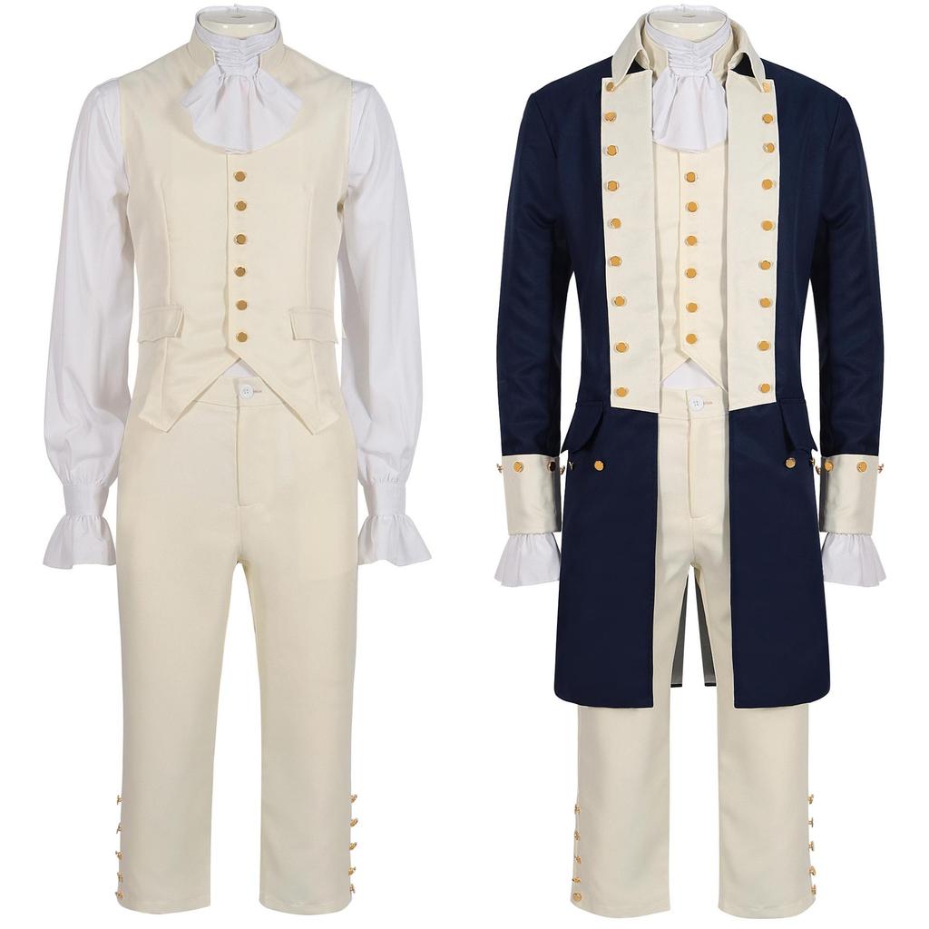 Costume da Cosplay Medievale Principe Reale per Halloween