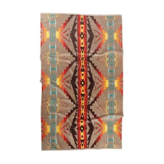 PENDLETON (Pendleton) Oversized Jacquard Spa Towel 178 x 102cm Sierra Ridge Oversized Jacquard Spa Towel XB233-16013 [Parallel Import]