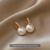 Shi Jia Mantou Lux Pearl Earrings 925 Silver Studs for Women 2024