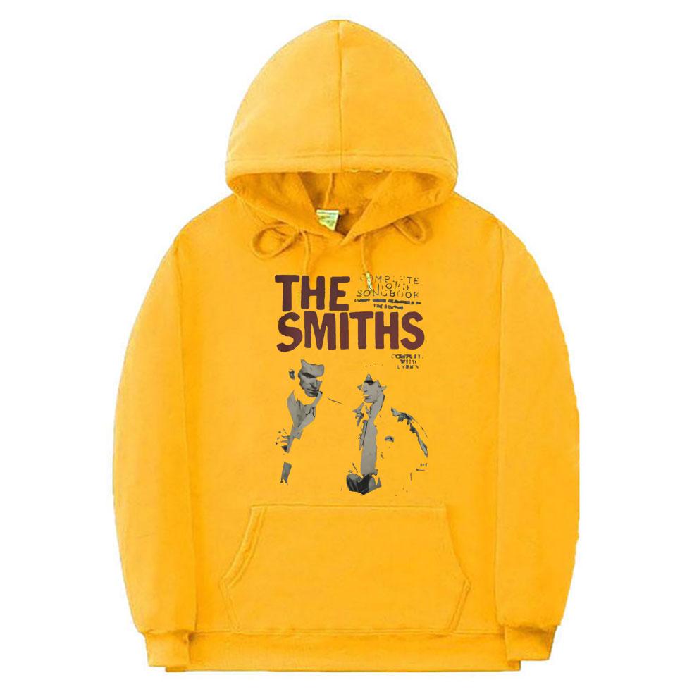 

Толстовка с винтажным принтом The Smiths, осенне-зимняя женская толстовка унисекс в стиле Харадзюку, альтернативная толстовка с капюшоном для британской рок-группы, топы унисекс, пальто 2XL