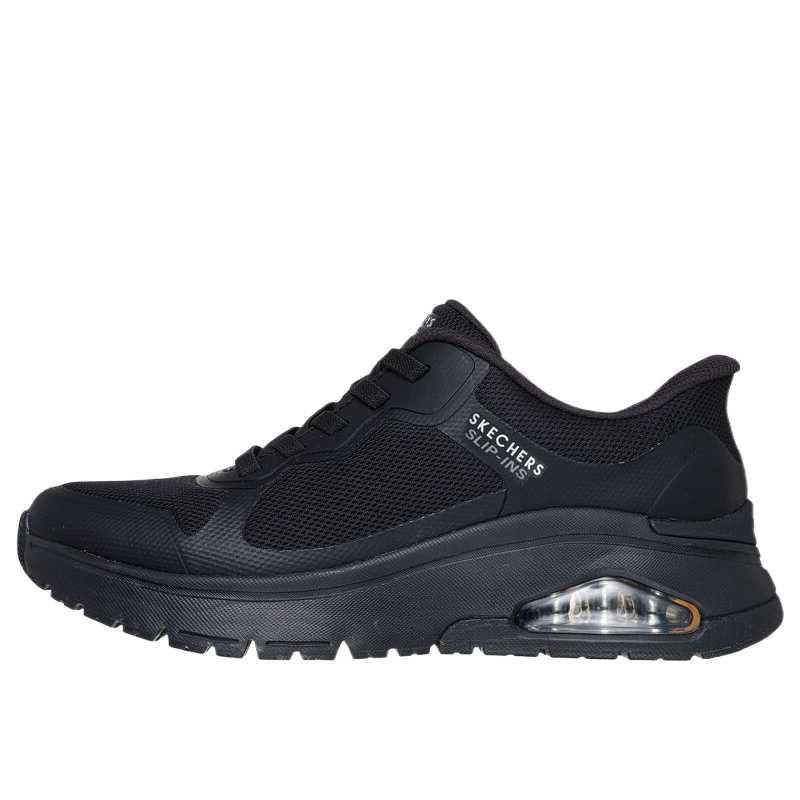 Skechers Uno Flex - Ivorine Удобные Простые Универсальные Низкие Повседневные Кроссовки Женские Черный 177795-BBK 37