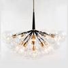 Modern Art Molecular Led Chandelier 9 12 20 Glass Bubbles Fashion Lamp Designer Dinner Bedroom Kitchen Hanging Light Fixtures