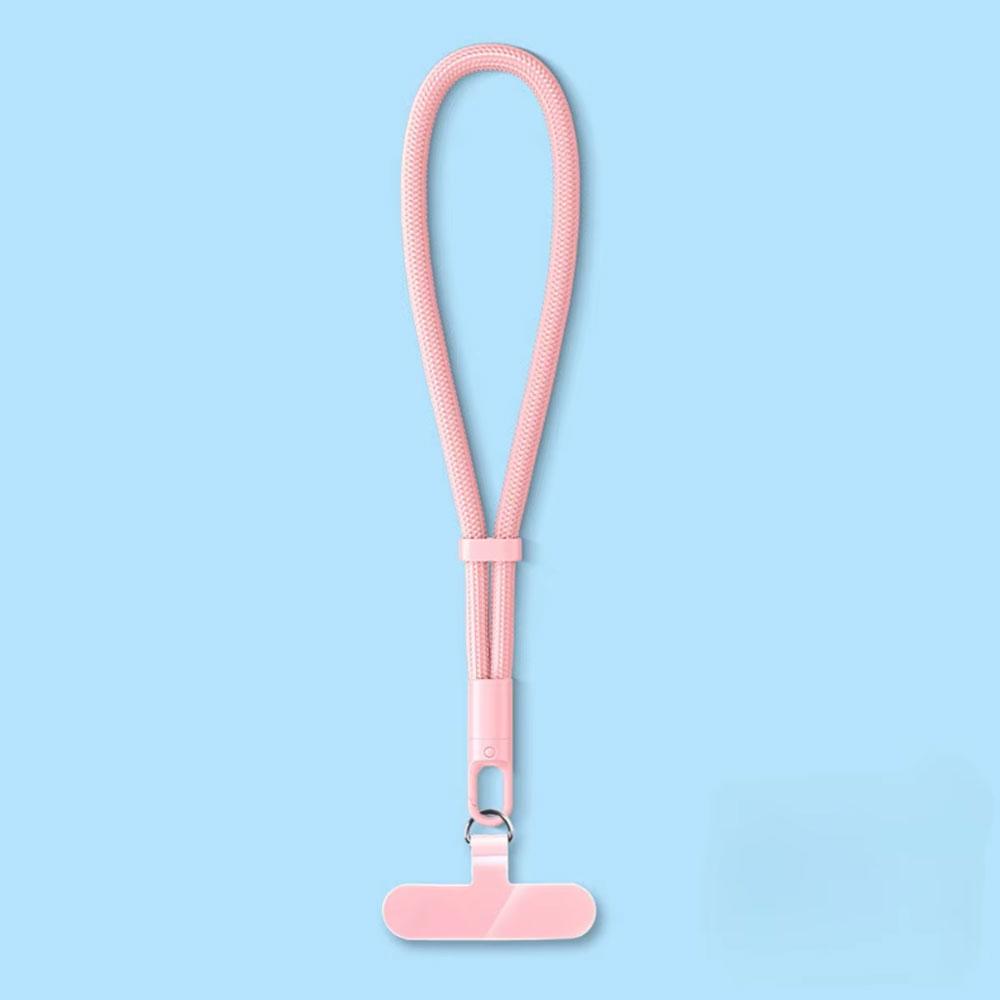 Universal Adjustable Phone Lanyard Self Locking Anti Slip Wristband Durable Polyester Cord Safety Tether for Smartphone Security