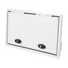 Rv Storage Hatch Door 26x14 Inch UV Resistant Aluminum Alloy Square RV Baggage Door with Lock