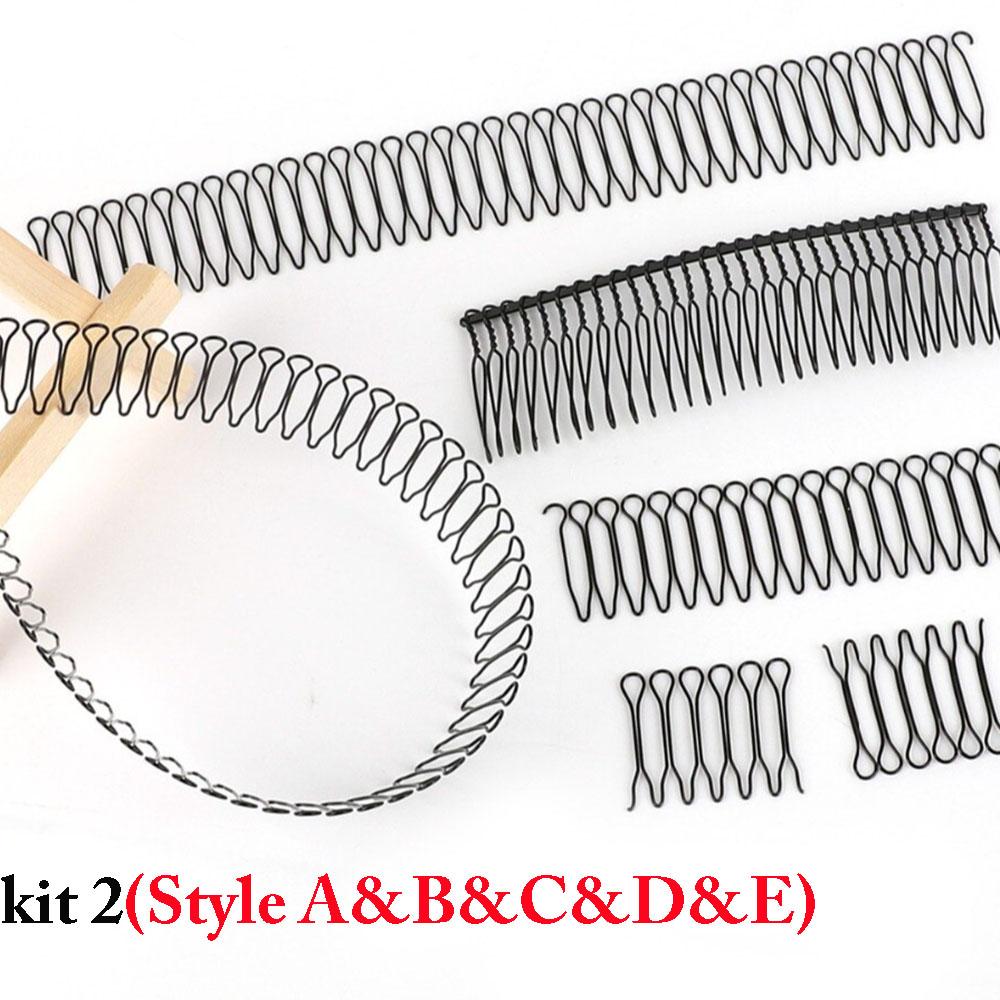 Easy to Use U Shape Hair Finishing Fixer Comb Baby Hair Tame Hair Finishing Clip Hairstyle Fixed