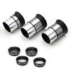 ANQILAFU Eyepiece Full Set 5x Barlow 2 Lunar 2 Polarizing Filters Optics for Images 1.25-inch 4mm/10mm/20mm Eyepieces, Lens, Filters, Multi-coated