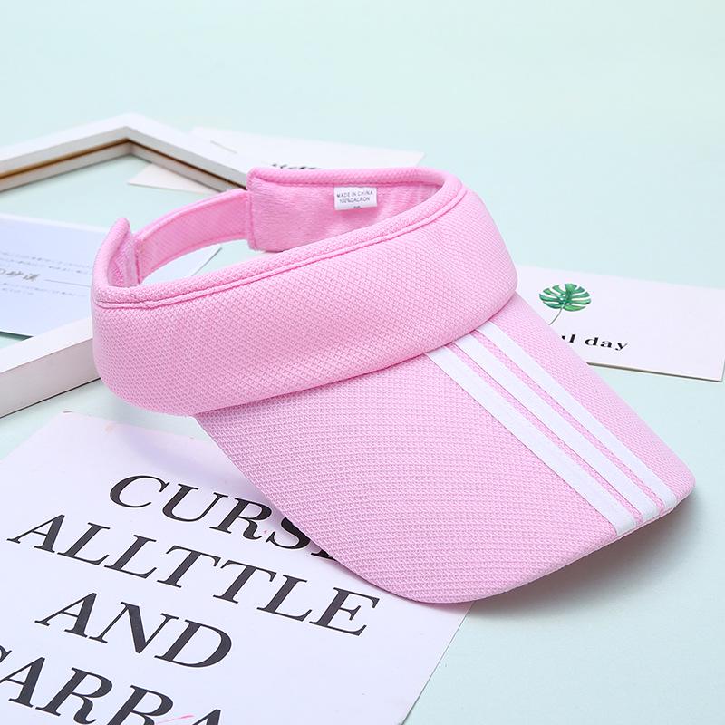 New Summer Tenis Unisex Empty Top Cap Men Women Sun Hat Outdoor Mountaineering Sports Sun Protection Gorros Sun Visor Hat Visor
