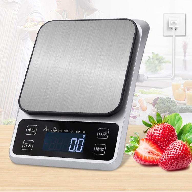 Electronic Postal-Scale Stainless Steel Digital Scale with LCD Backlight Display