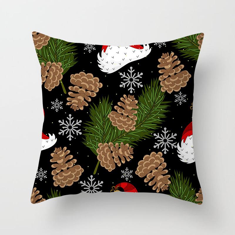 New Christmas Pillowcase Festive Home Decoration Gift Sofa Pillowcase