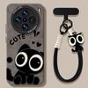 Luo Hei Hei mobile phone case is suitable for vivox300ultra silicone 200s lanyard 100pro cute x300s soft case