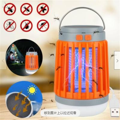 Solar-USB-Moskitovernichter-Licht, elektronische Fliegen-Insekten-Zapper-Falle, tragbares Insektenschutzmittel
