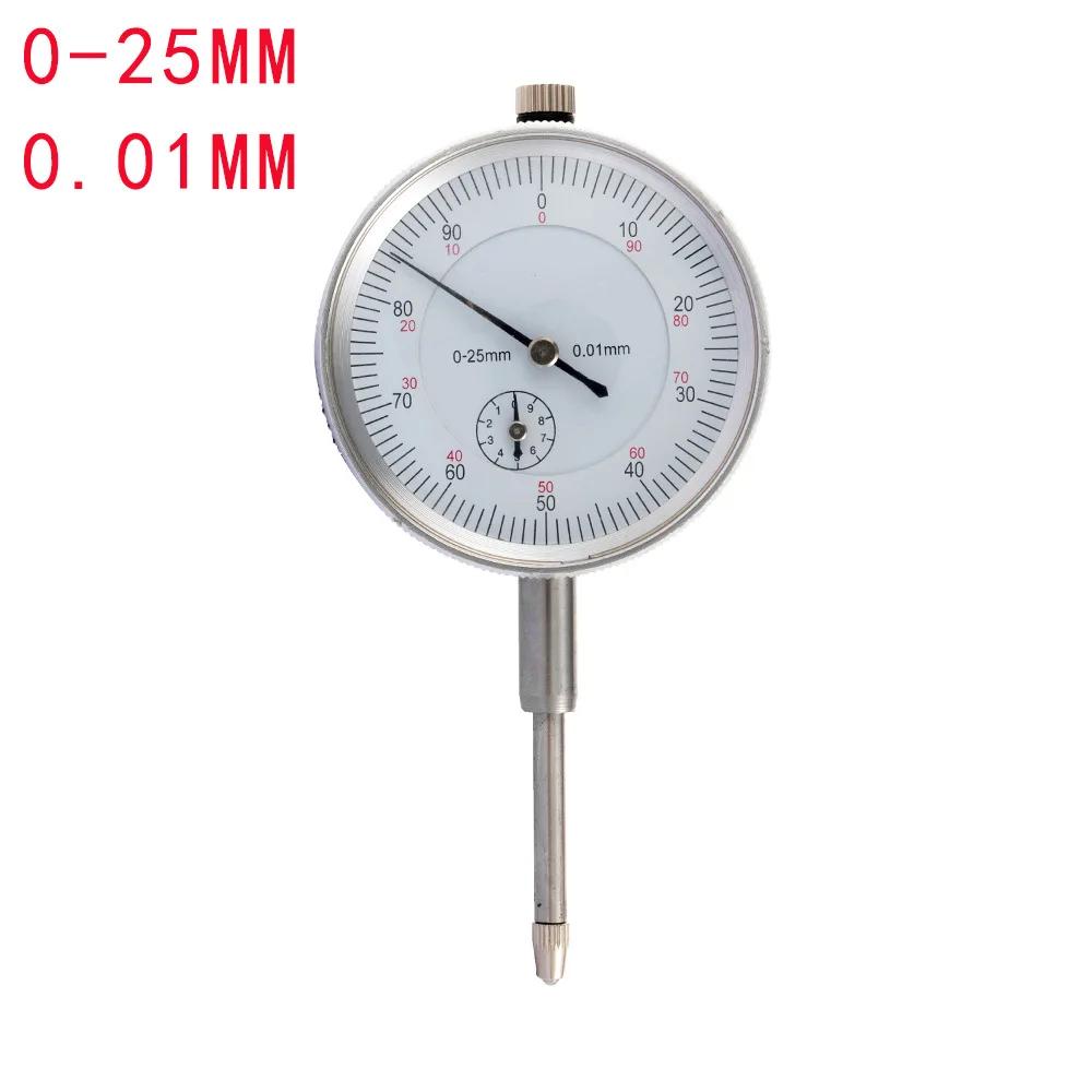 High Quality 0-10/25/30MM 0.01mm High Precision Durable Dial Indicator Gauge Mechanical Pointer Type