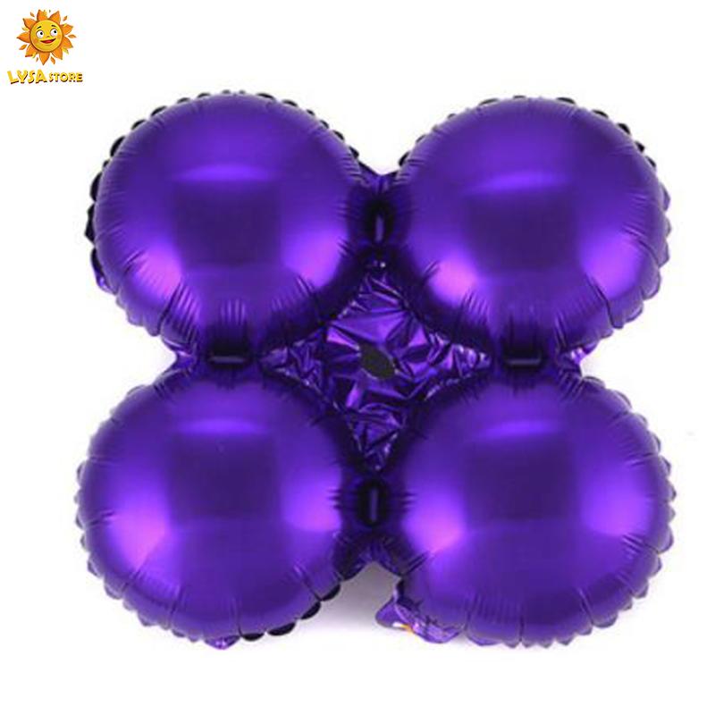 Four-leaf Clover Aluminum Foil Balloons for Wedding Decoration Birthday Party Arch Balloon Anniversary Opening Ceremony
