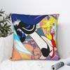 Panty Stocking with Garterbelt Square Pillow Case Angles Cushion Covers Creative Polyester Decor Pillowcover for Sofa Cm