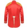 Men's Halloween SGT Sergeant Pepper Costume Jacket Marching Band Rock Man 60s Satin Cardigan Coat
