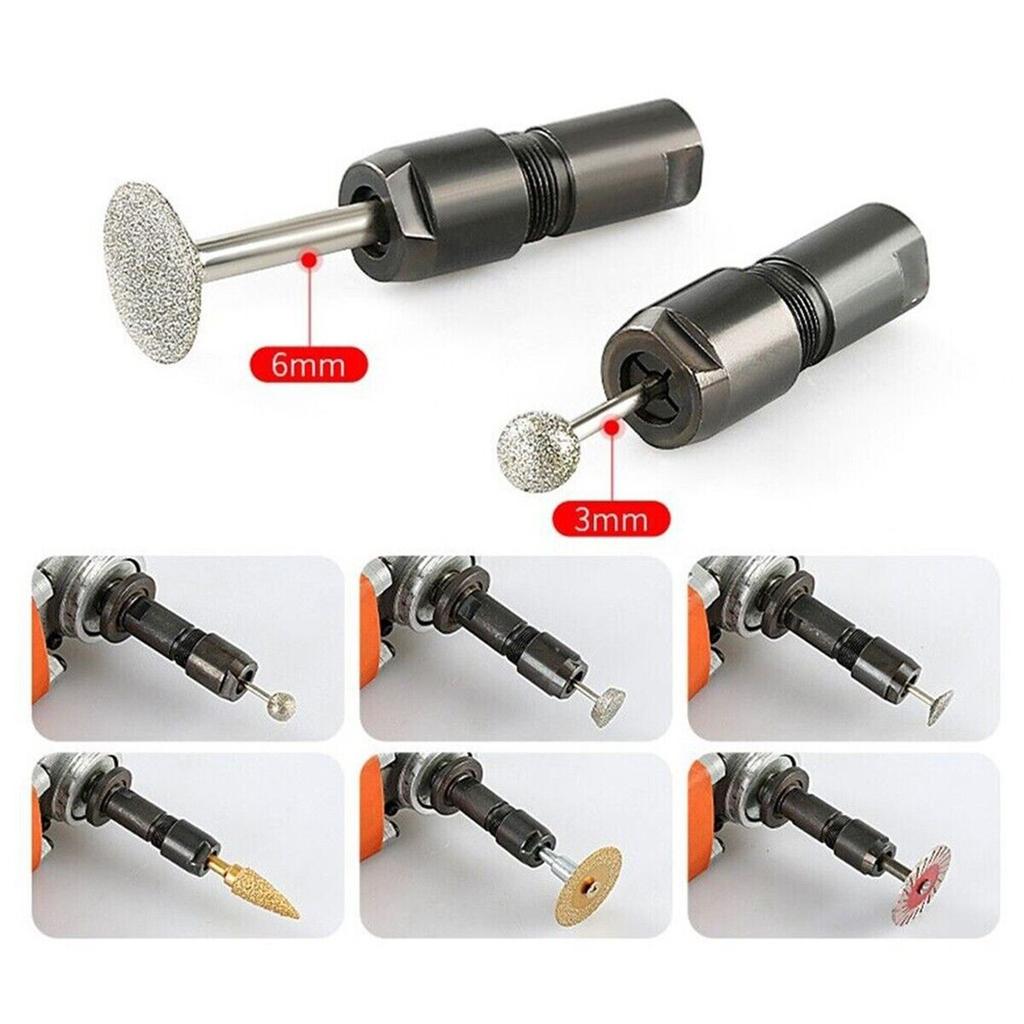 Direct Grinding Conversion Head Modified Adapter To Straight Grinder Chuck For 100-type Angle Grinder