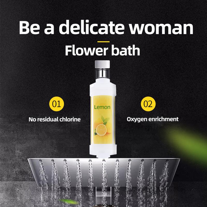 International AquaCare Aroma Shower Head & Water Purifier with Skin Care Filter