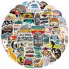 California Stickers (50 Pcs), Travel Vinyl Decal, Waterproof Sticker Pack Perfect for MacBook, Water Bottle, Laptop, Phone, Hydro Flask