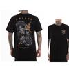 Golden Tears Premium Tattoo Art Street Trendy Fashion Casual TShirt Mens and Womens Luxury Brand Top