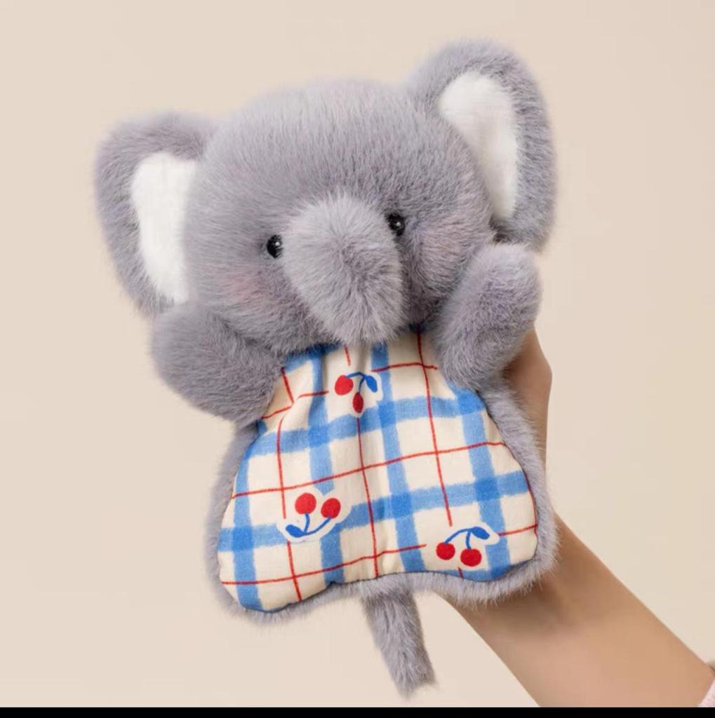 Red Panda & Cat Plush Wrist Rest Doll - Cute Desk Buddy Gift for Girls