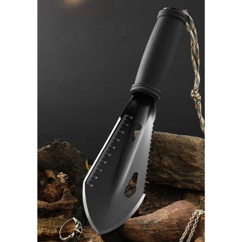 Rust Resistant Stainless Steel Mini Shovel Lightweight Gardening Tool For Transplanting Digging And Camping Essential
