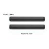 10/15/25/30/40cm Carbon Fiber Tube Rod 15mm Telephoto Lens Support for Rig Rail Clamp System Follow Focusing DSLR Camera
