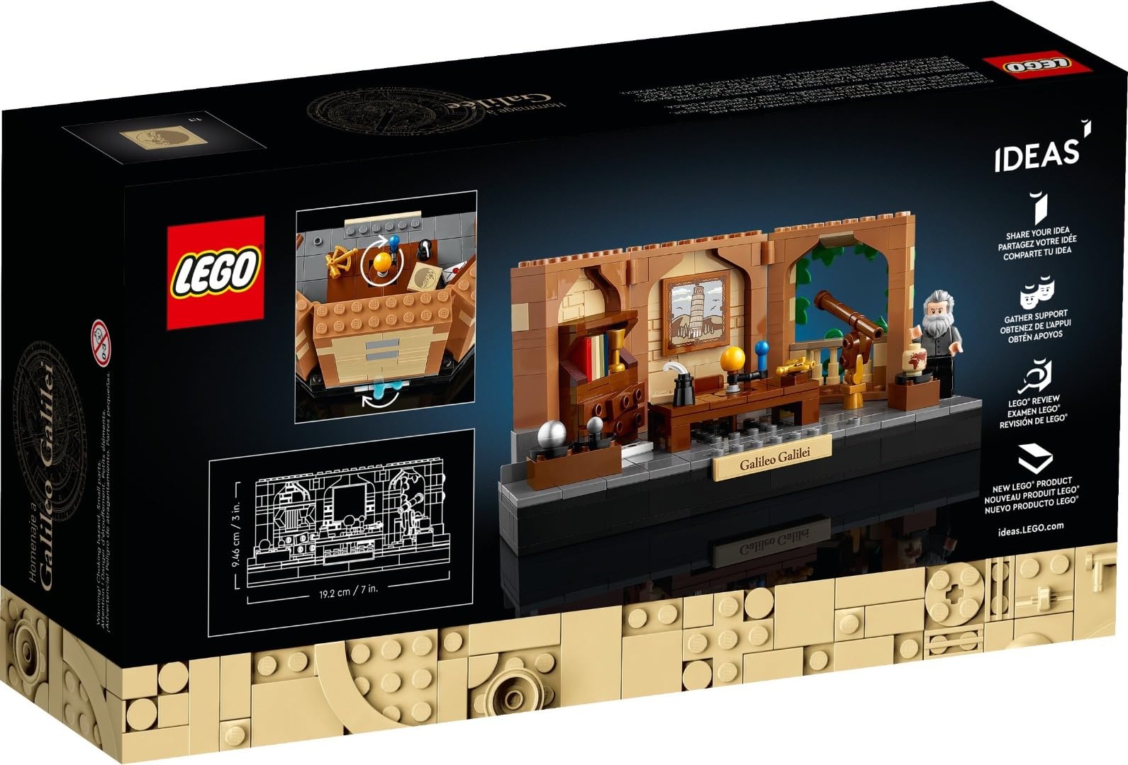 LEGO Ideas 40595 Galileo Homage Galileo Limited GWP (307 pieces)
