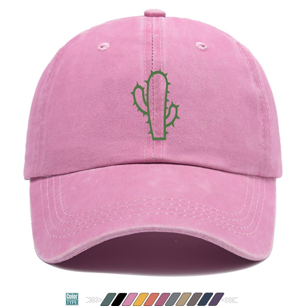 Pc Cactus Print Trucker Hat  QuickDry Breathable Unisex Cap with Cactus  Buckle Closure Lightweight Suitable for Outdoor Sp
