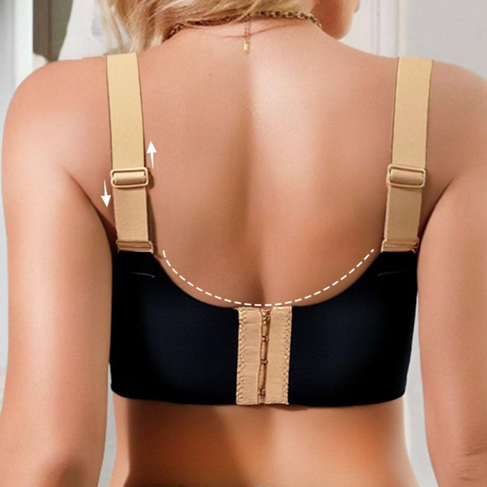Sujetador push up sin costuras para mujer, talla L-4XL, talla grande, talla grande