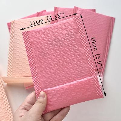 10Pcs/Pack Pink Purple Bubble Bag Thicked Express Package Bag Self