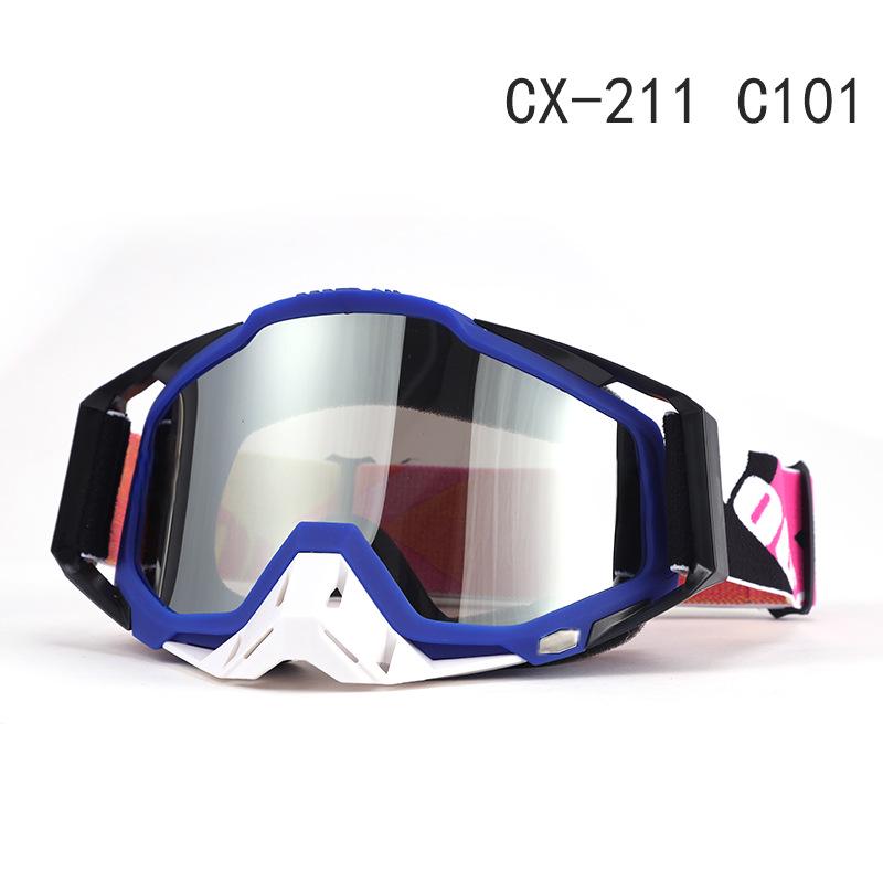 100% Windproof Off-road Motorcycle & Ski Goggles for Outdoor Riding