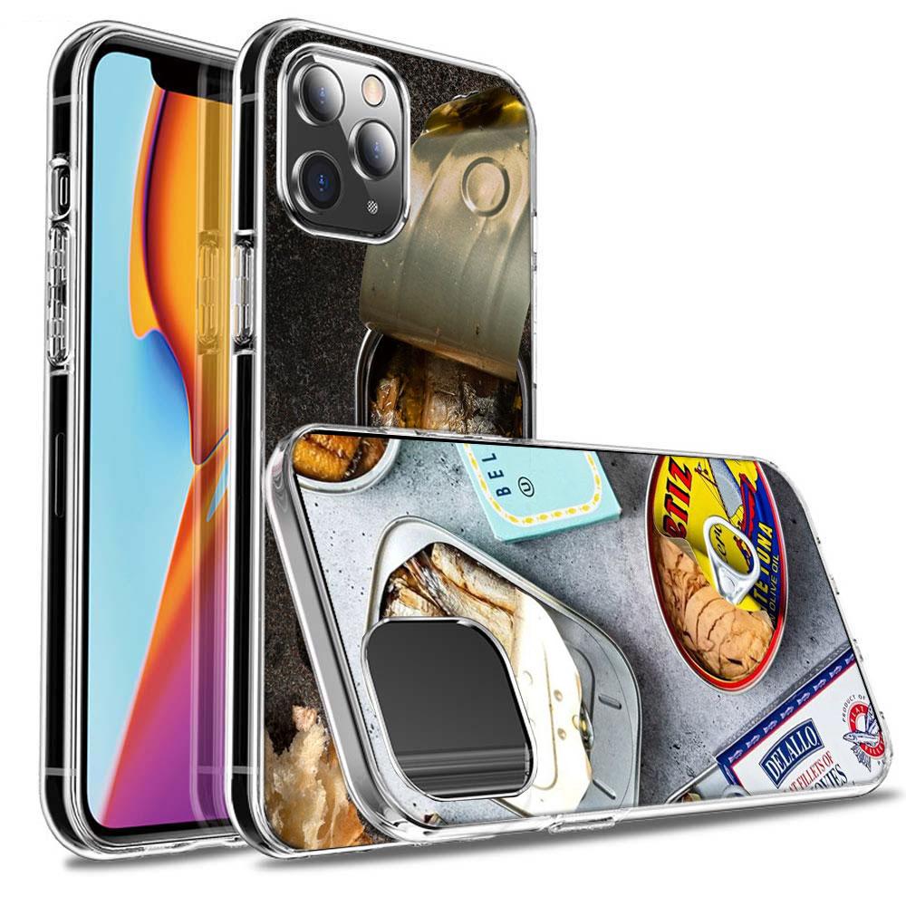 Sardinen Dosen Handyhülle Für Iphone 16E 15 Pro 14 Plus 17E 16 17 Pro Max Air 11 12 13 Mini Stoßfest Capa Niedliche Abdeckung TPU C