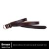 Female Leather Waist Belt With Painless Buckle And Twolayer Cowhide Material For Trendy Daily Use
