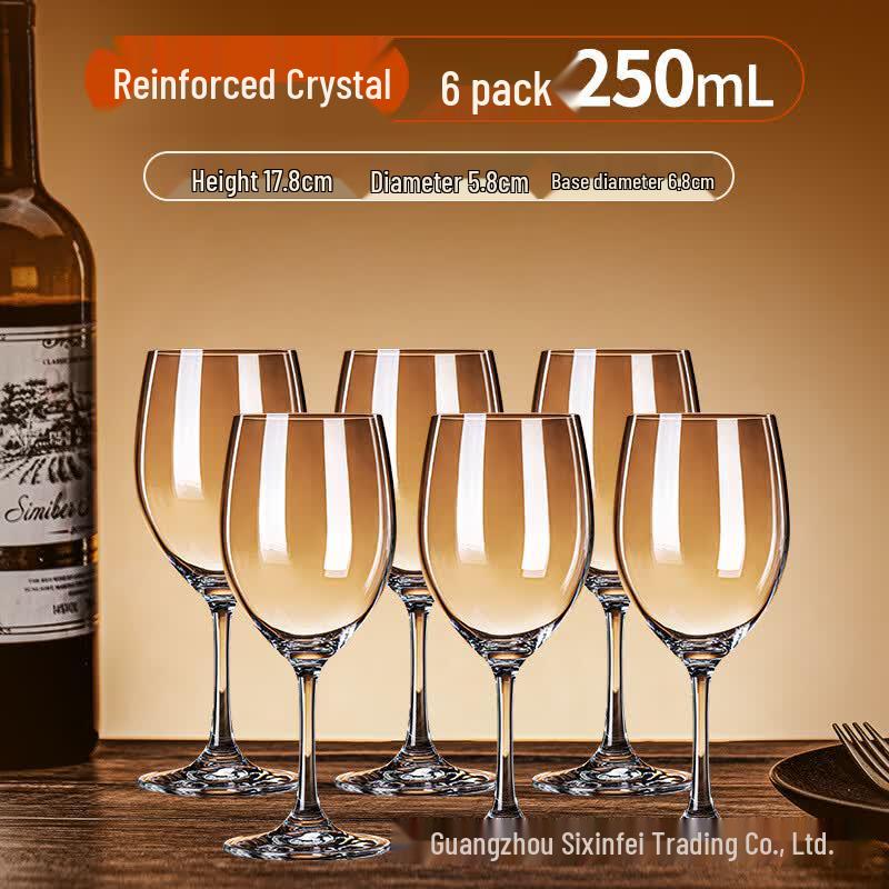 MDNG Crystal Red Wine Glasses (6-Pack)